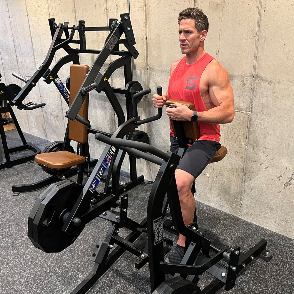 Plate-Loaded Iso-Lateral Rowing | Hammer Strength