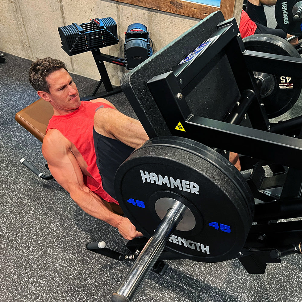 Hammer Strength Leg Press 45 Degree Plate Loaded - Gym Experts™