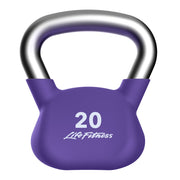 Life Fitness Studio Kettlebells - 20 lbs, purple