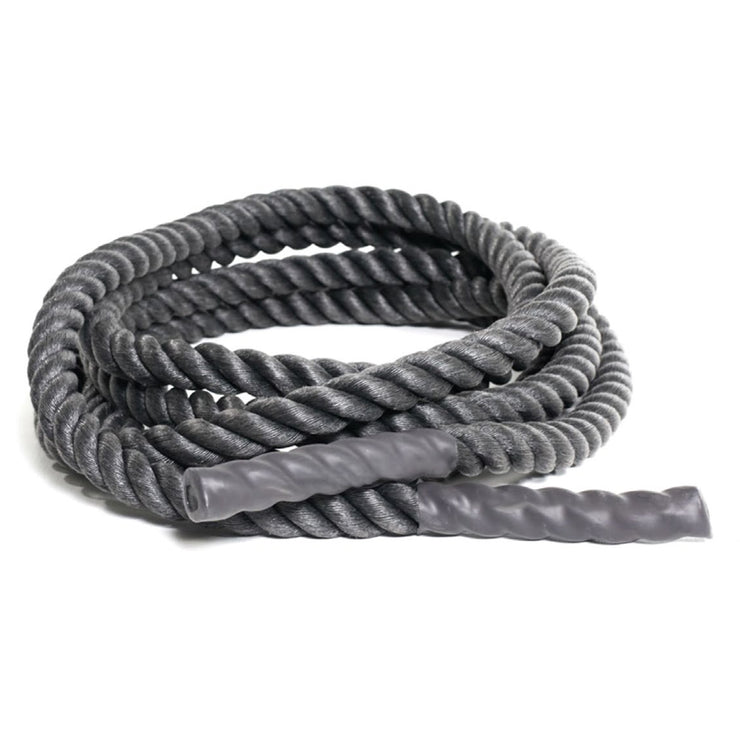 Battle Rope - Black, Braided Nylon