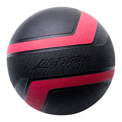 Life Fitness Medicine Balls, premium rubber - red and black