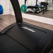 Life Fitness Run CX Treadmill closeup of front deck