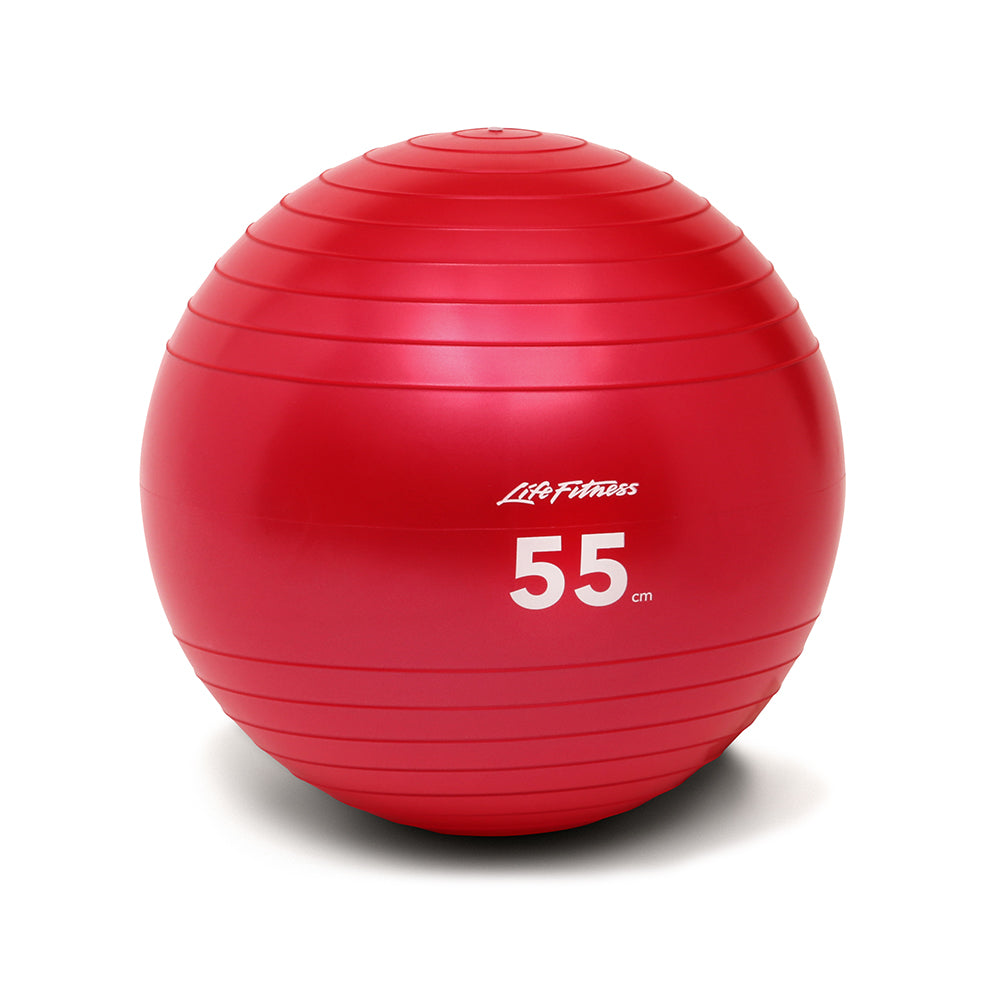 Life Fitness Stability Ball, 55cm - Red