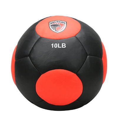 American Barbell Wall Ball, 10LB orange / black - Outlet
